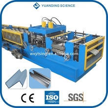 YTSING-YD-4808 Passed ISO and CE Hydraulic Steel C Z Purlin Making Machine Low Price, C Channel Forming Machine